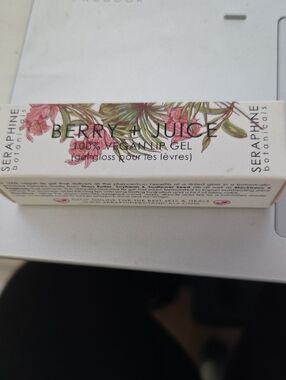 Seraphine Botanicals Berry + Juice 100% Vegan Lip Gel